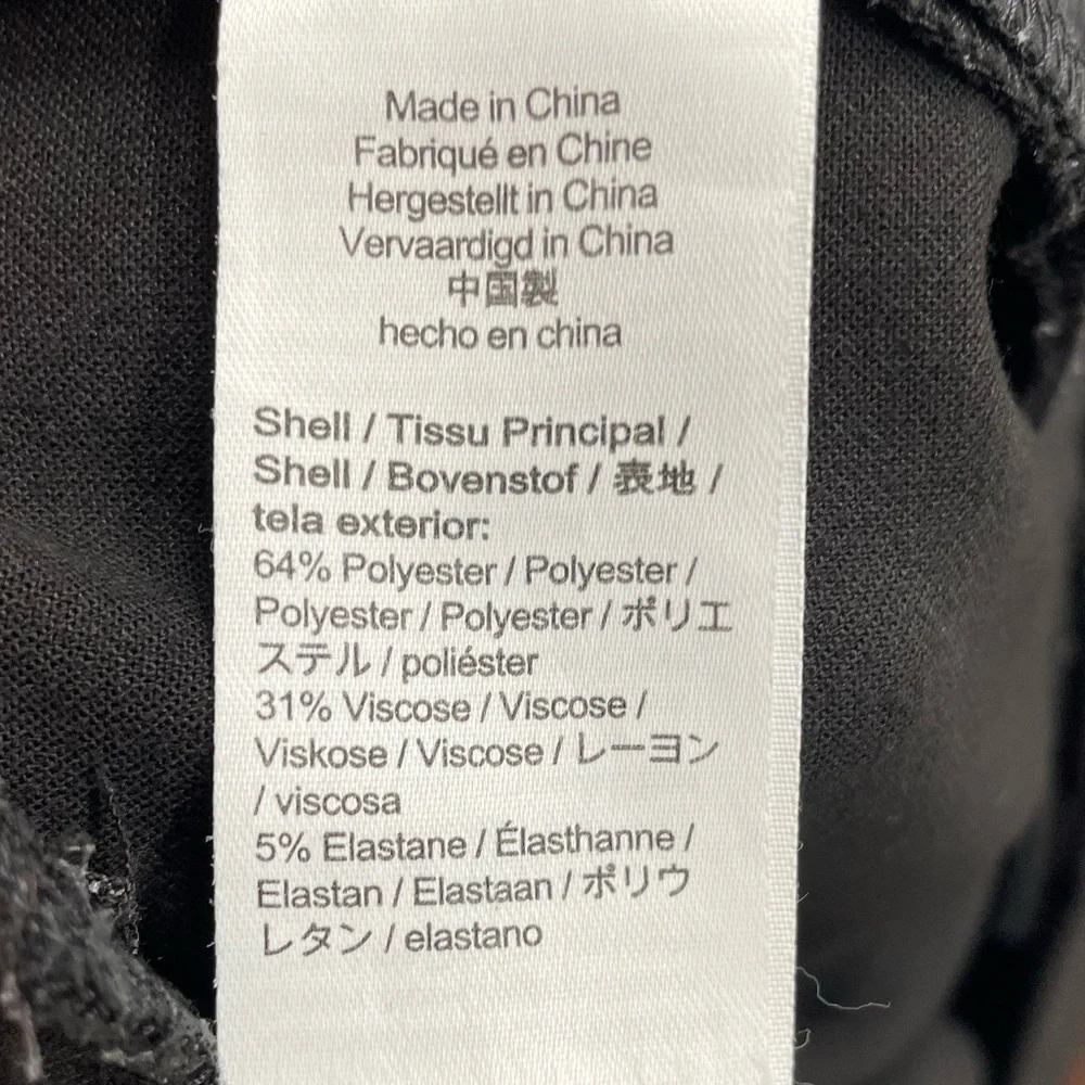 2 Pairs! J.Crew Cameron Slim Cropped Pant in Four-Season Stretch Size 18 Black 2 - Picture 9 of 10